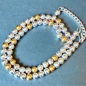 vtg Napier Ball Bead Necklace